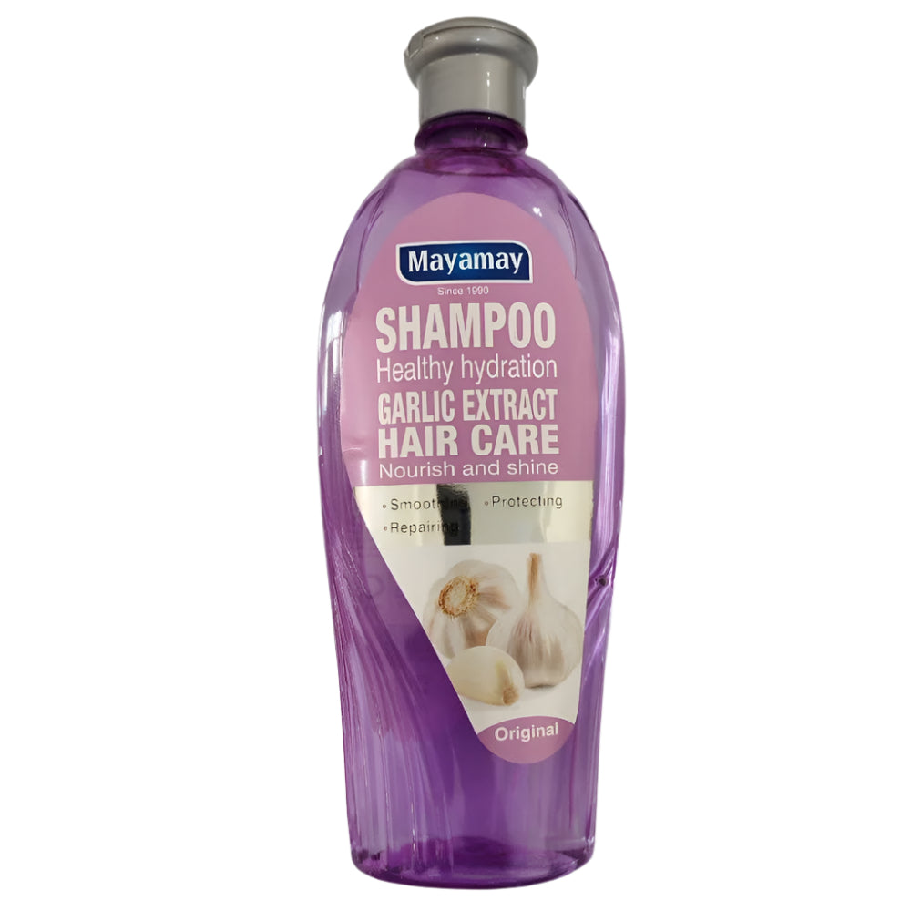 Mayamay - Natural Garlic Extract Shampoo - 450 Gram - Healthy Hydration - Nourish & Shine