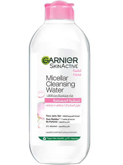 GARNIER - SKIN ACTIVE - Micellar Cleansing Water - ( 1X6 ) 400ml
