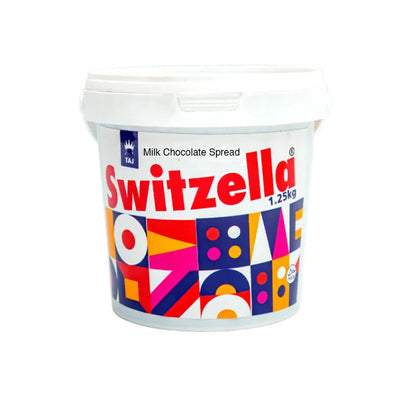 Taj Confectionary - SWITZELLA - Milk Chocolaet Spread With Cocoa - 1.25KG - Bucket
