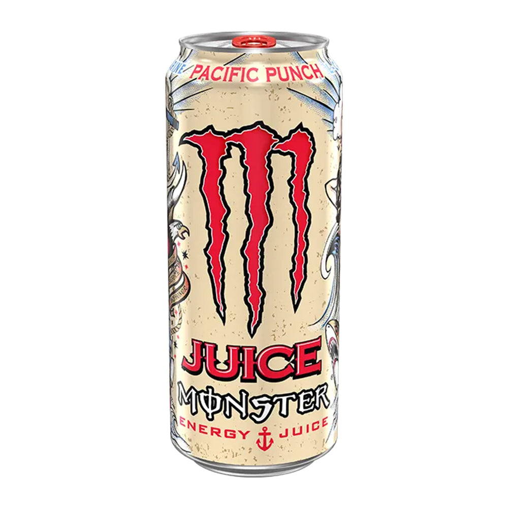 Monster Energy Drink - Juice Monster - Pacific Punch - 500 ML (Pack of 12)