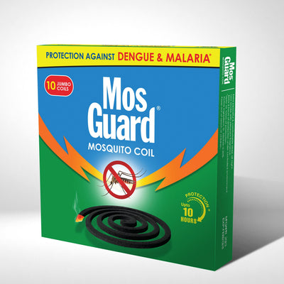 Mos Guard mosquito coil packaging on a white background