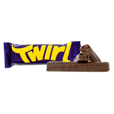 Cadbury - Twirl - Chocolate Bar - 43g x 24 pcs - 2 Finger