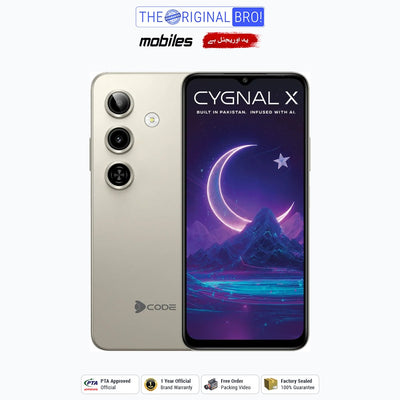 DCode Cygnal X | 4GB - 64GB | PTA Approved | 1 Year Official Warranty | Factory Sealed | The Original Bro Mobiles