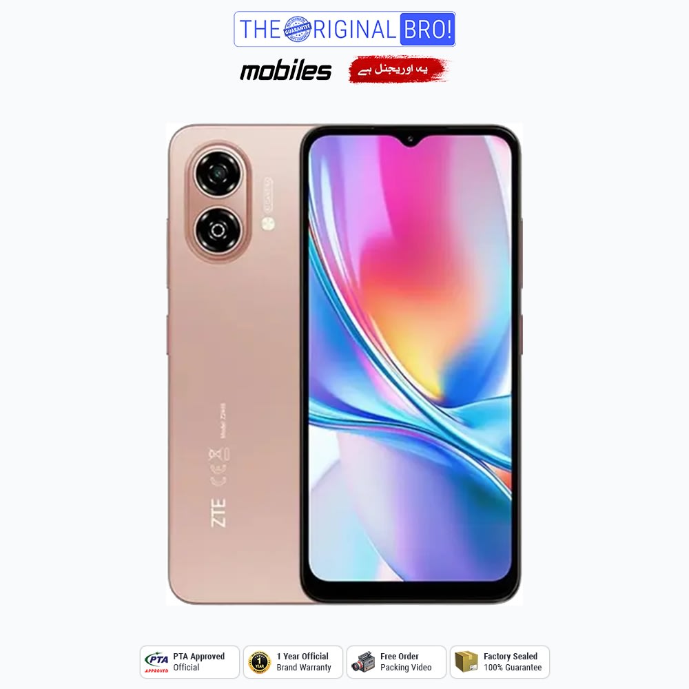ZTE Blade A35e | 2GB - 64GB | PTA Approved | 1 Year Official Warranty | Factory Sealed | The Original Bro Mobiles