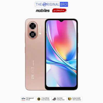 ZTE Blade A35e | 2GB - 64GB | PTA Approved | 1 Year Official Warranty | Factory Sealed | The Original Bro Mobiles
