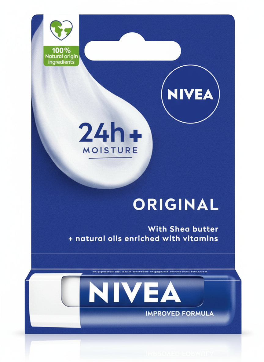 NIVEA - ORIGINAL - LIP BALM - 4.8gm