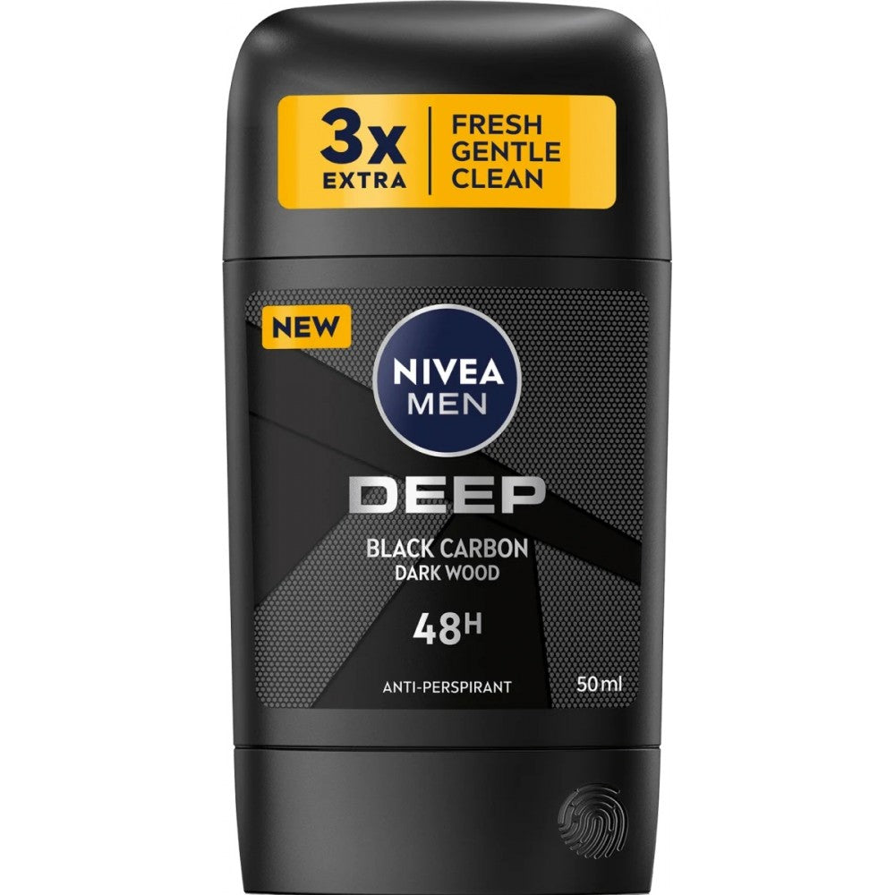 Nivea Men - Deep - Anti-Perspirant - Deo Stick - 50 ml / 1.7 oz | Jodiabaazar.com