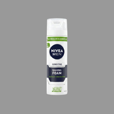 NIVEA MEN - SENSITIVE - Shaving Foam - Instant Protection - 200ml