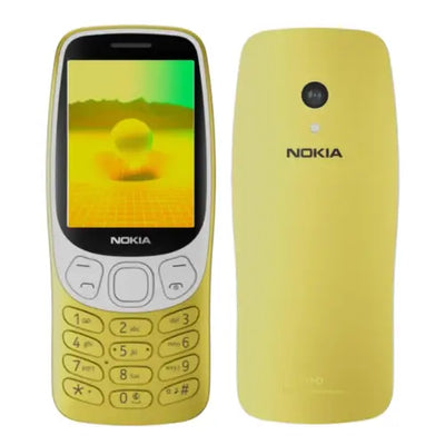 Nokia - Mobile - 3210 4G 2.4" - Yellow | Jodiabaazar.com