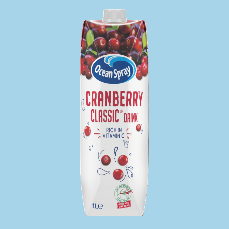 Ocean Spray - CRANBERRY - Classic Juice - 1Le / 1000ml