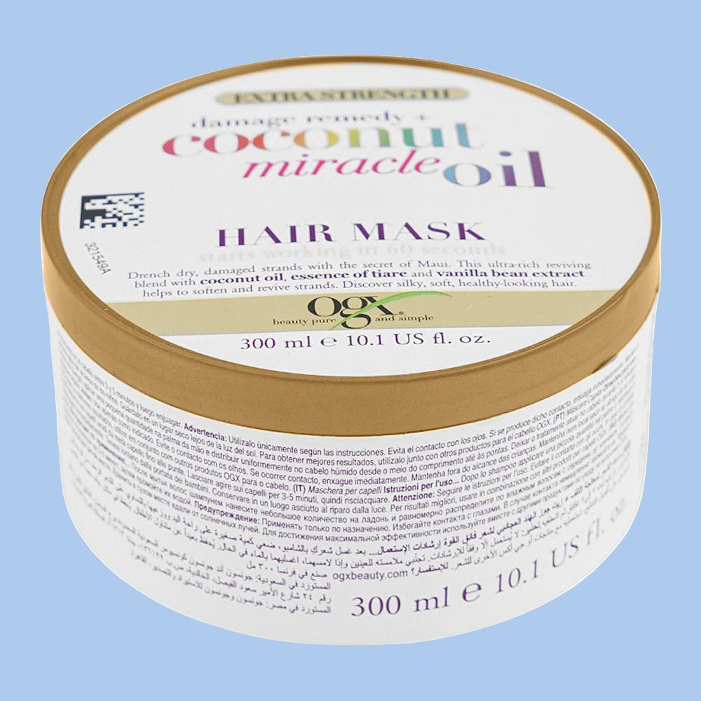 OGX HAIR MASK - COCONUT MIRACLE OIL - (1X6) 300ml / 10.1oz