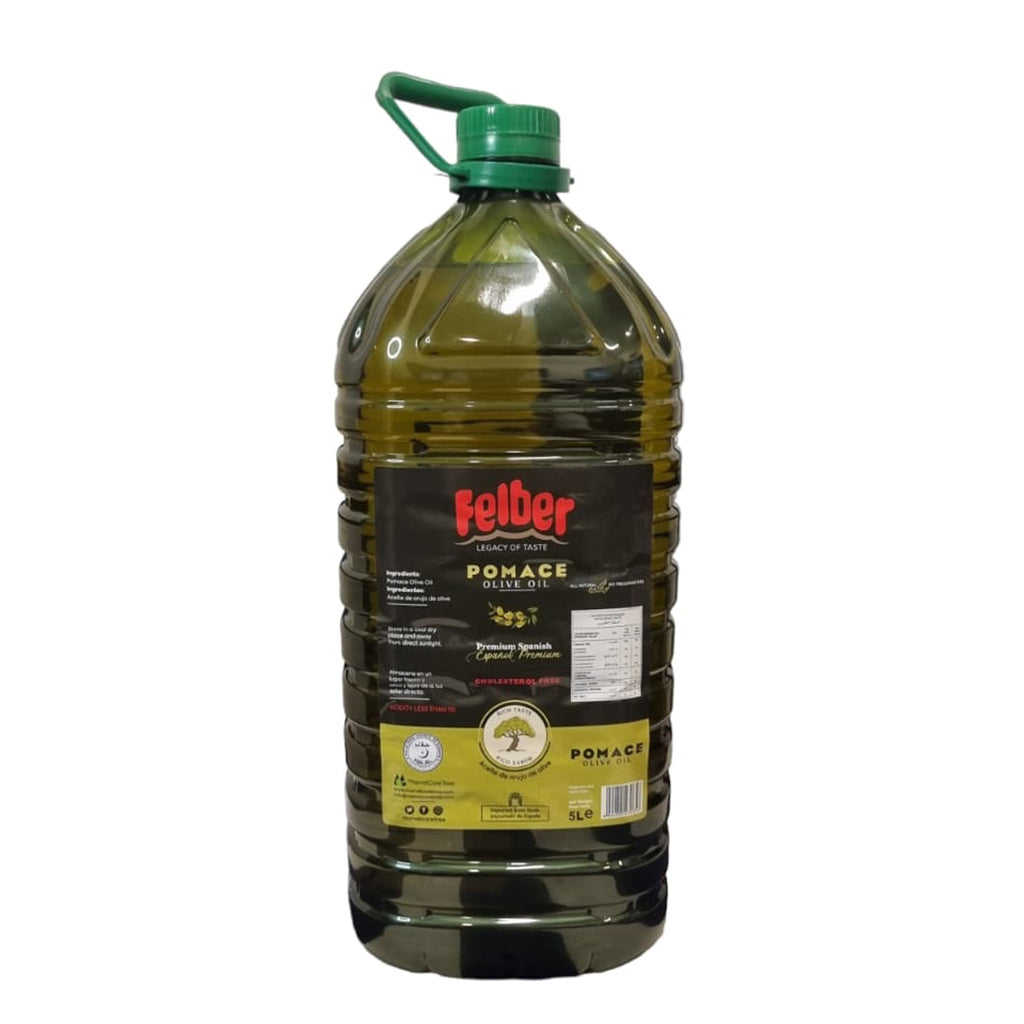 Felber - Premium - Spanish - Pomace Olive Oil - 5L (5000 ML) - Pet Bottle