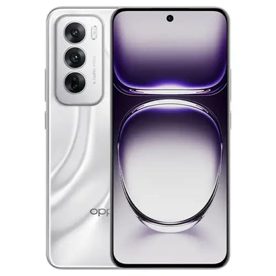 Oppo - mobile - Reno 12 5G - Silver - (12GB - 512GB) | Jodiabaazar.com