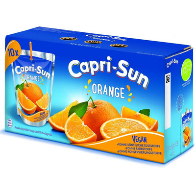 Capri-Sun - Orange Juice Drink - Pack Of 10 X 200 ml