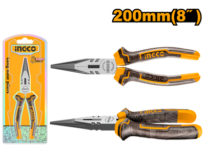INGCO -  Long nose pliers 200mm HLNP08208
