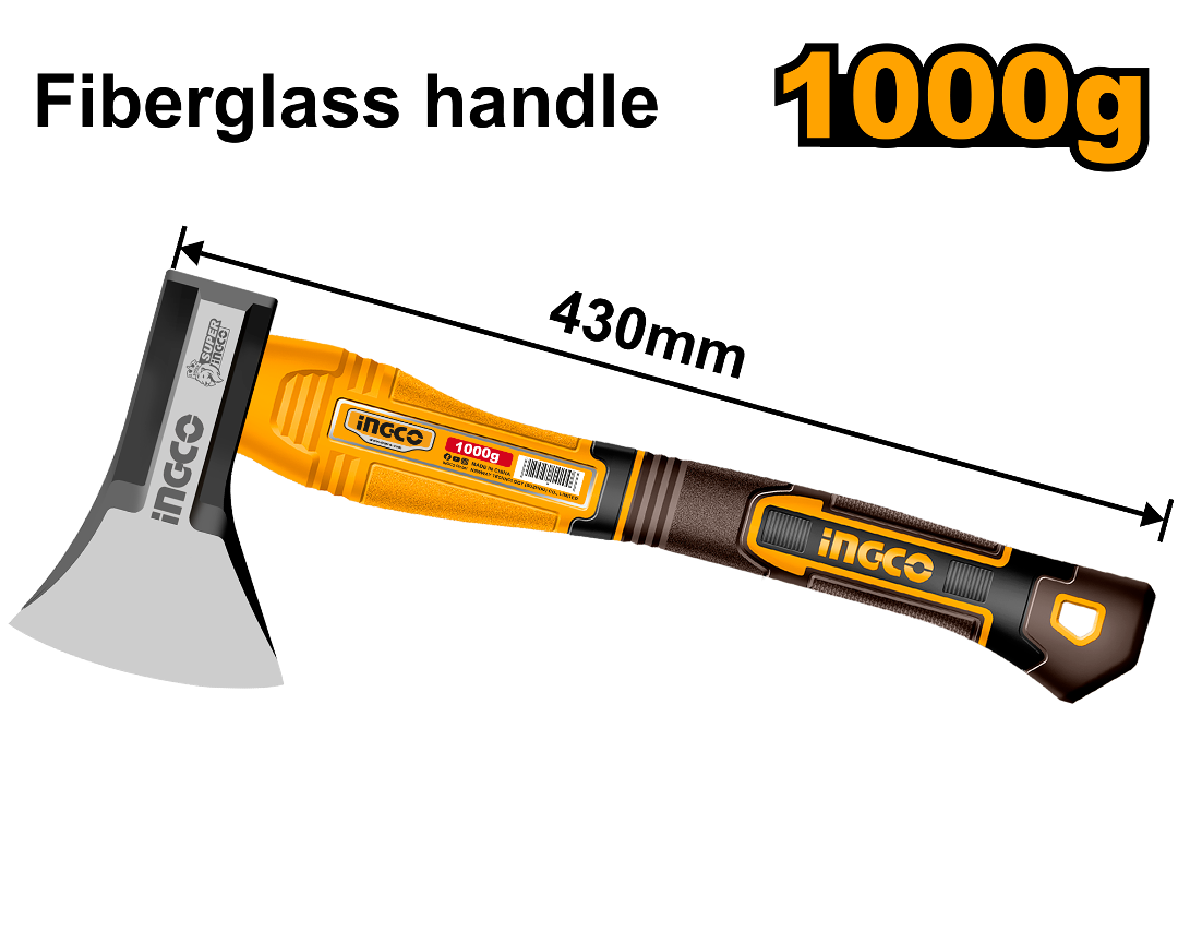INGCO -  Aircraft axe 1000g innovated HAX0811000F