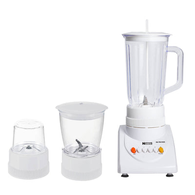 National Gold (NG) - Blender - 3 IN 1 - 300W - 1.25L Glass Jar - NG786- P40S - White