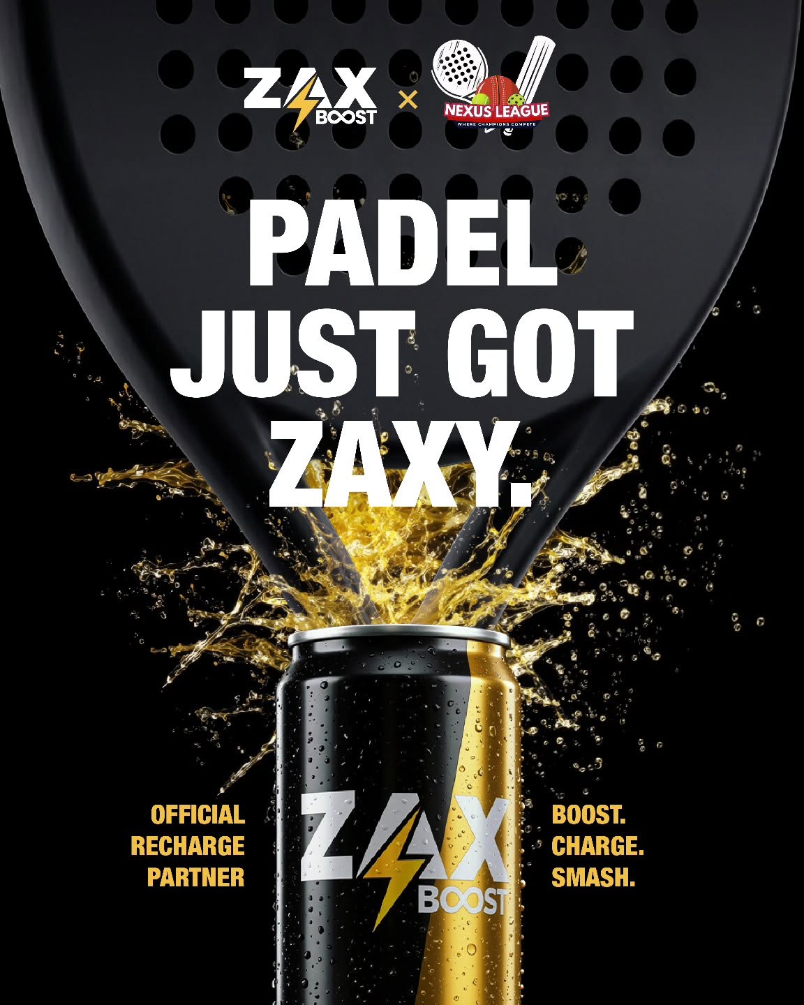 ZAX BOOST - STIMULANT DRINK - Ginseng - Taurine - Caffeine - Vitamins - 250ml x 12 pcs