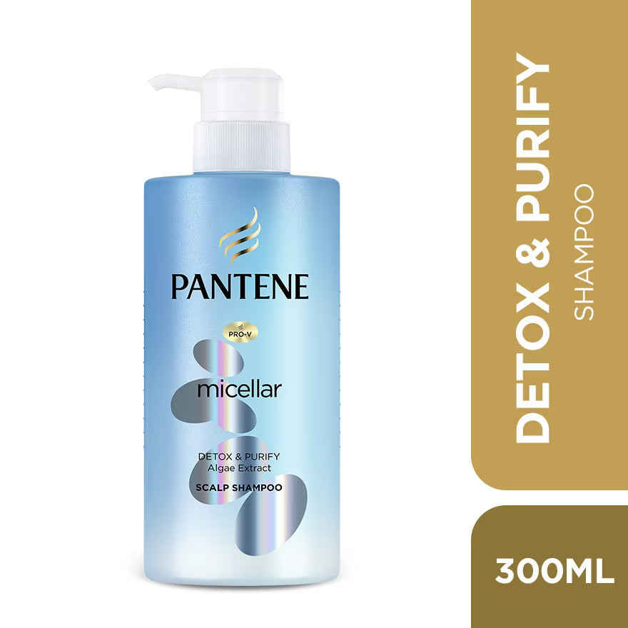 Pantene - Micellar - Detox & Purify - Shampoo - 300 ML