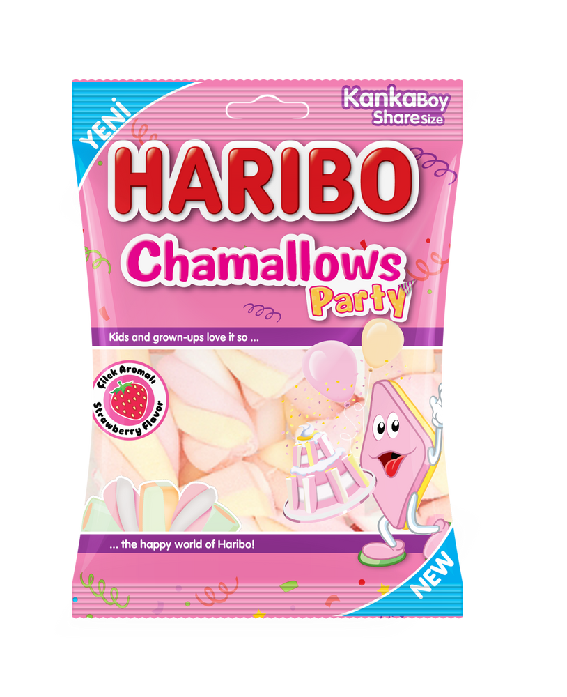 HARIBO - Chamallows - Party - 70gm - New - 24 CT