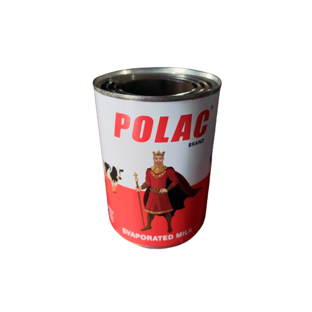 Polac - Full Cream Evaporated Milk - 390grams - 1 CTN (48 pcs)