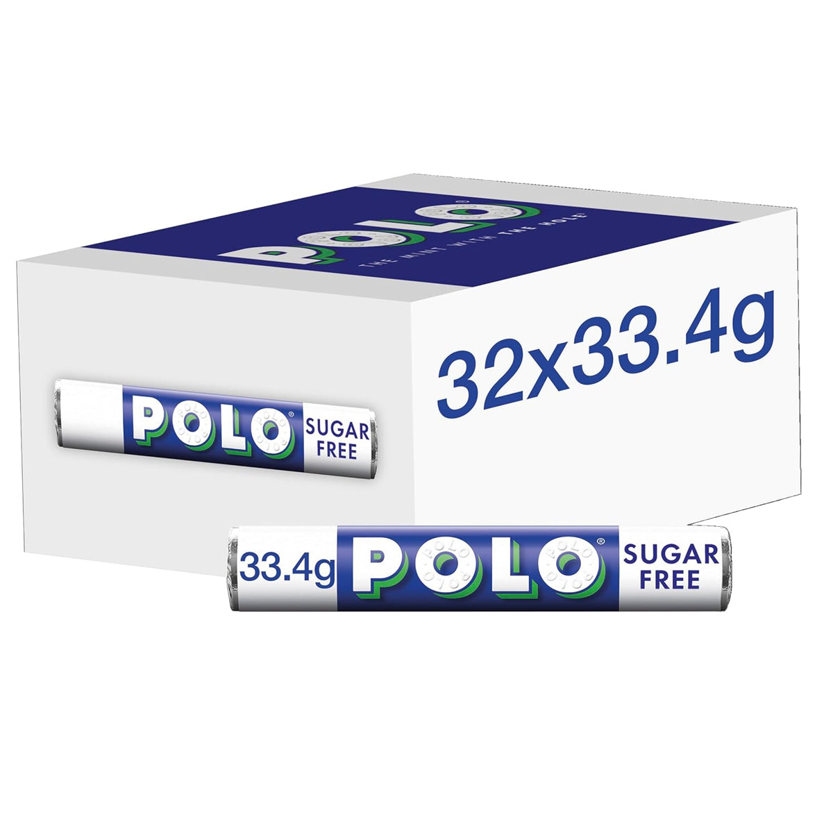 Nestlé Polo - Sugar Free Mints Tubes - 32 x 33.4 g