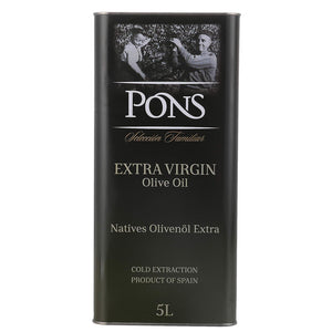 Pons - Traditional Family Selection - Extra Virgin Olive Oil - 5L (5000 ML) - Spain - Orujo