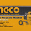 INGCO - 100 Bar (1450 PSI) - 1500 Watt - Induction Motor High Pressure Washer With Accessories (HPWR15028)