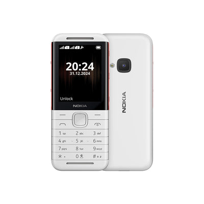 Nokia - Mobile - 5310 2024 2G 2.8" - White | Jodiabaazar.com