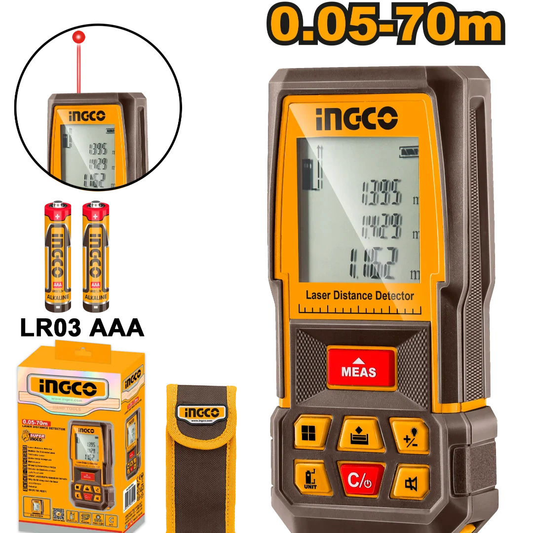 INGCO -  Laser distance detector 70m HLDD0708