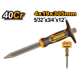 INGCO -  Concrete chisel 4mm*19mm*305mm  HCC830419