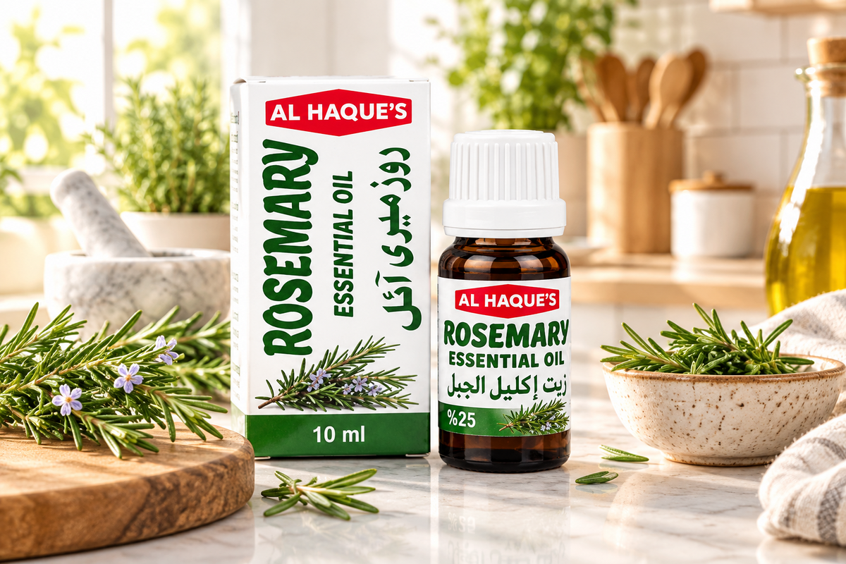 Al Haques - ROSEMARY OIL 10ml (12 bottles) روز میری آئل