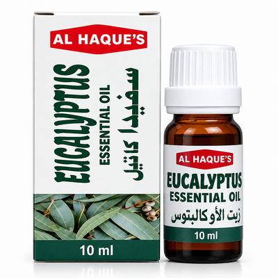 Al Haques - Eucalyptus Essential Oil (Safeda Oil) - 10ml - Pack of 12