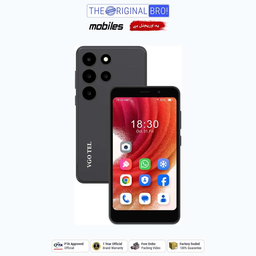 Vgotel Onyx 2 | 3GB - 32GB | PTA Approved | 1 Year Official Warranty | Factory Sealed | The Original Bro Mobiles