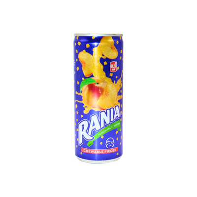 Rania Float Fruit - Pakistani - 240 ML (Pack of 24) - Peach, Mango, Orange Flavor