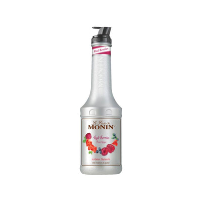 Monin - Red Berry Purée - Fruit Mix Puree - 1 Liter - Le Fruit De Monin