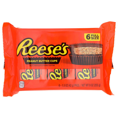 REESE'S - Peanut Butter Cups - 6 Count @42g each