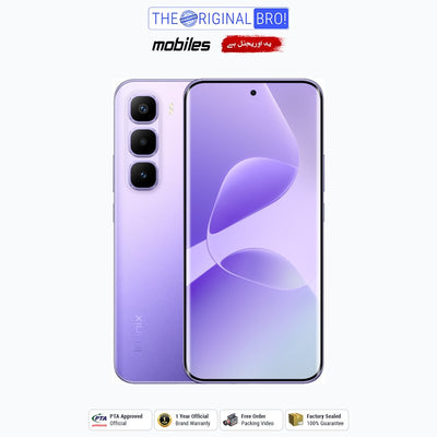 Infinix Hot 60 Pro Plus | 8GB - 256GB | PTA Approved | 1 Year Official Warranty | Factory Sealed | The Original Bro Mobiles