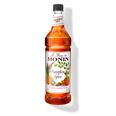 Monin - Pumpkin Spice Syrup - 1 Liter - Le Sirop De Monin