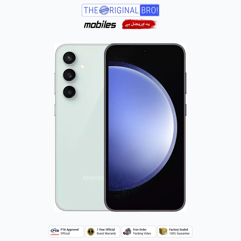 Samsung Galaxy S23 FE 5G | 8GB - 256GB | PTA Approved | 1 Year Official Warranty | Factory Sealed | The Original Bro Mobiles