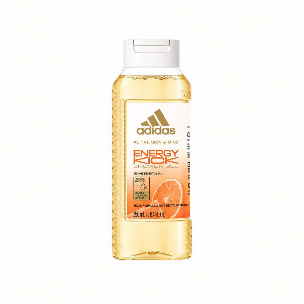 adidas - SHOWER GEL - ENERGY KICK - ORANGE - 250 ml