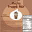 Biadgi - Mocha - Frappe Mix - 1 Pack of 3.5lbs (1.58k)