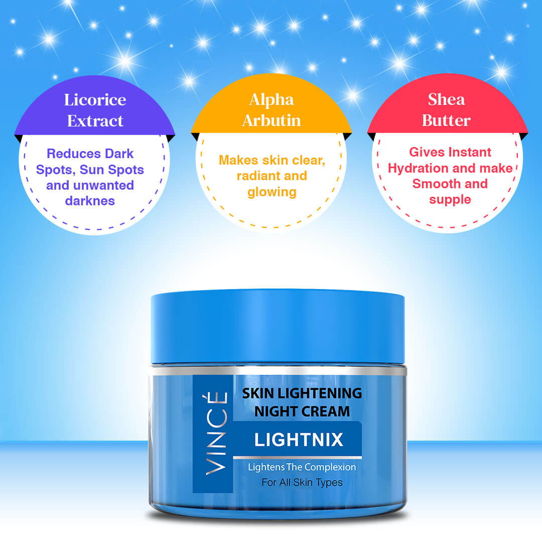 Vince - LIGHTNIX - Skin Lightening - Night Cream