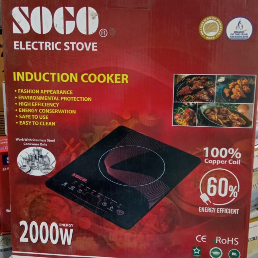 SOGO JPN-664 Induction Cooker - 2000W - No Warranty