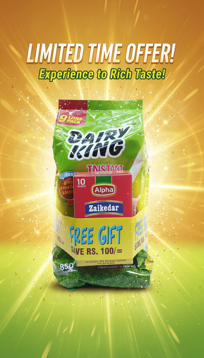 DAIRY KING - INSTANT MILK POWDER - Promotion Pack (Limited Qty)