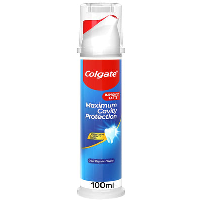 Colgate - TOOTH PASTE - Maximum Cavity Protection - Pump 100ml
