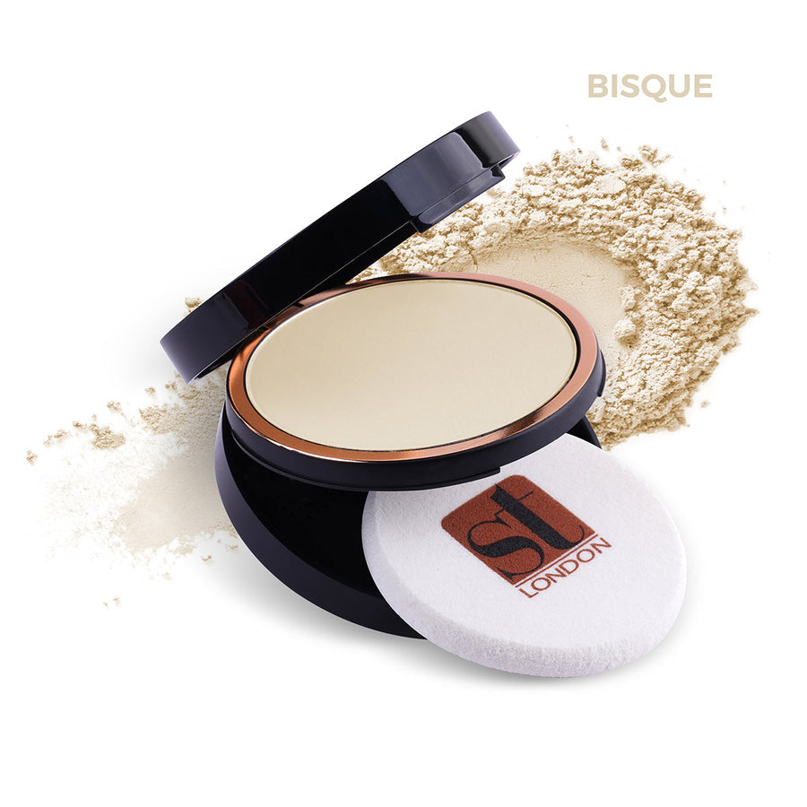 ST London - Dual Wet & Dry Compact Powder - Bisque