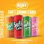 Sufi - Manta - Malta Flavored Soft Drink - 250 ML - 12 Cans - 1 Pack