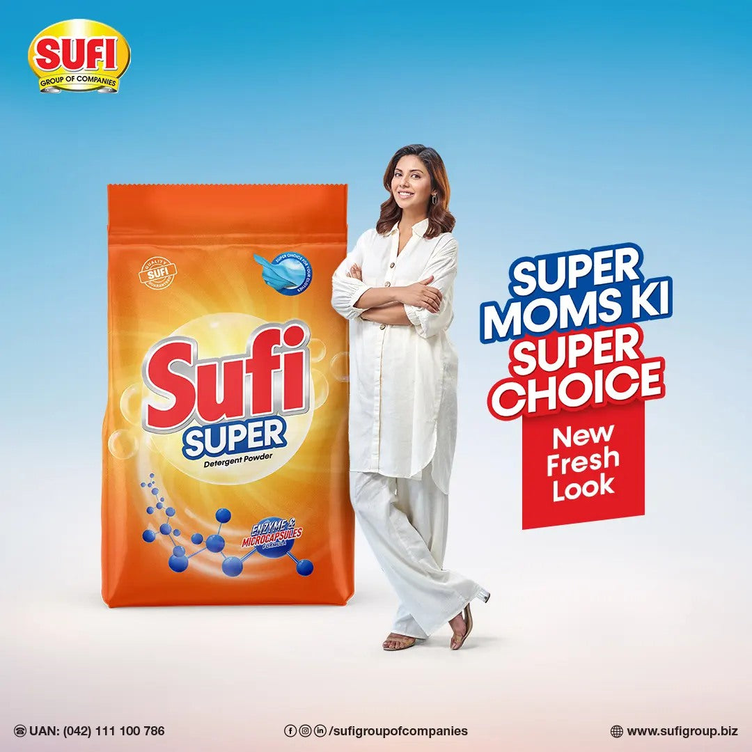 Sufi- Super - Laundry Detergent - 3000g (3KG) - 2 packs