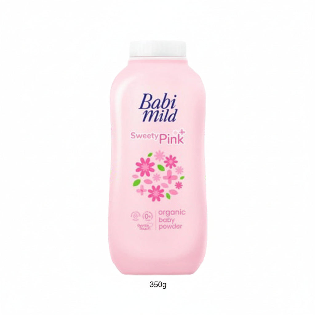 Babi mild - Sweety PINK - organic baby powder - 350g